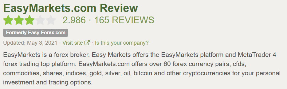 easyMarketsのFPA評価