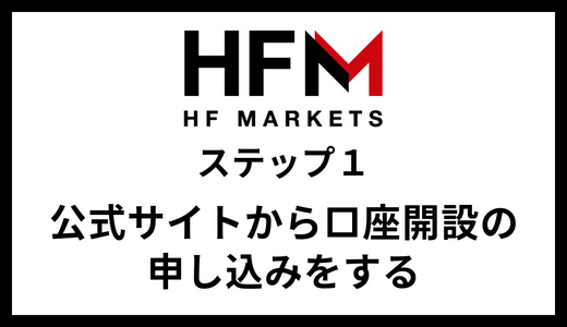 Hotforex口座開設STEP1