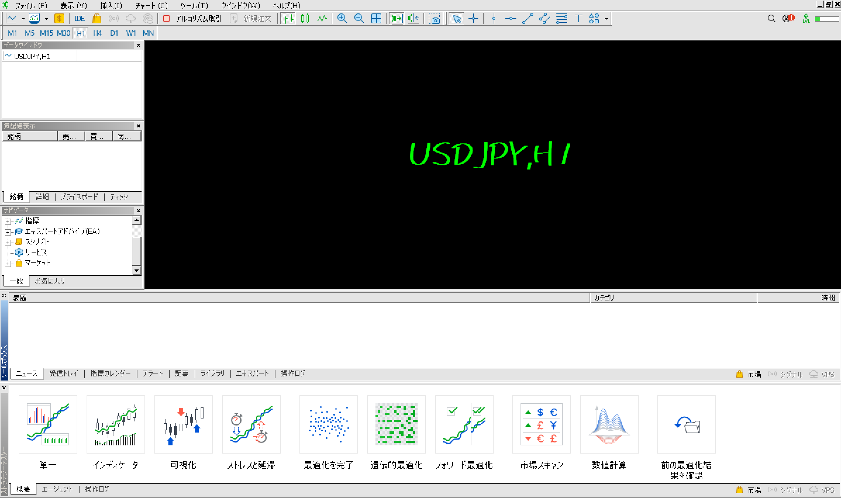 MT5のダウンロード完了