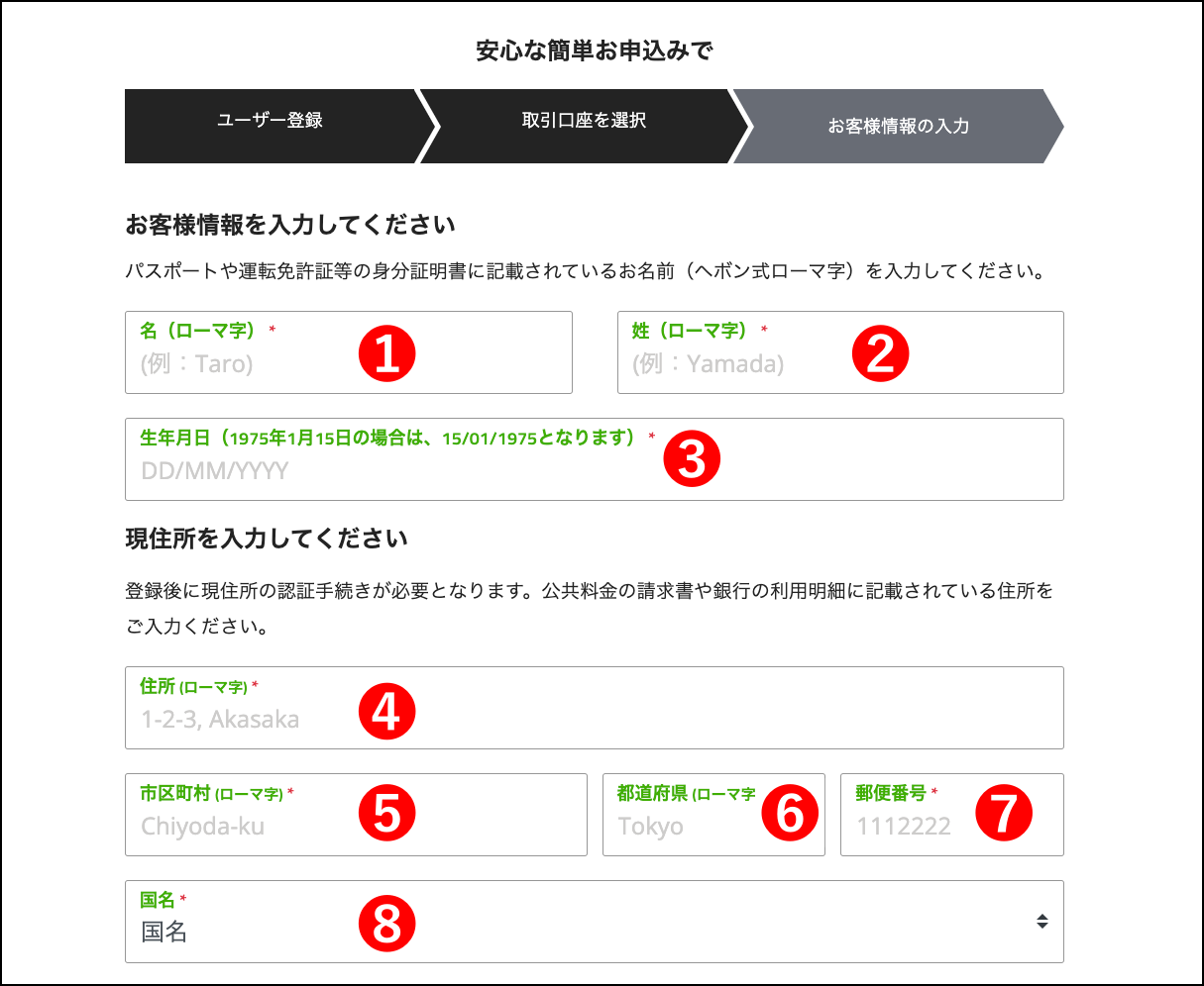 TitanFXの使い方1章：口座開設編